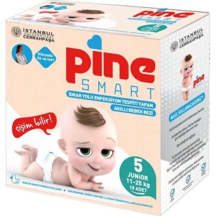 Pine Smart, okospelenka, Junior 5, (11-25 kg), 18 db