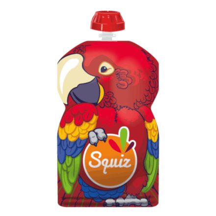 SQUIZ ételtasak, 1 darabos, Papagáj, 130 ml