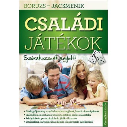 Családi játékok-Társasjátékok könyve