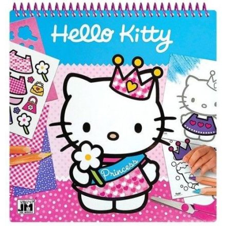 Hello Kitty - 25x25 kreatív matricás színező