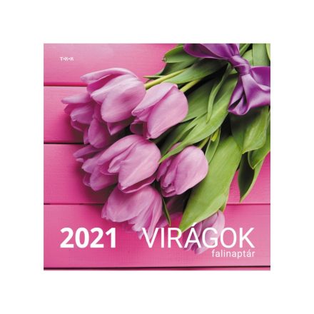 Virágok falinaptár - 2021