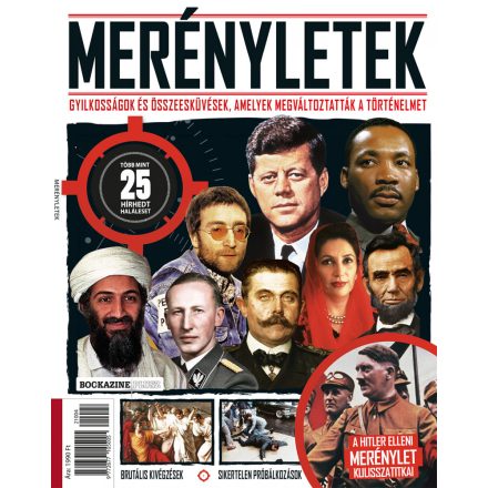 Merényletek - Bookazine plusz