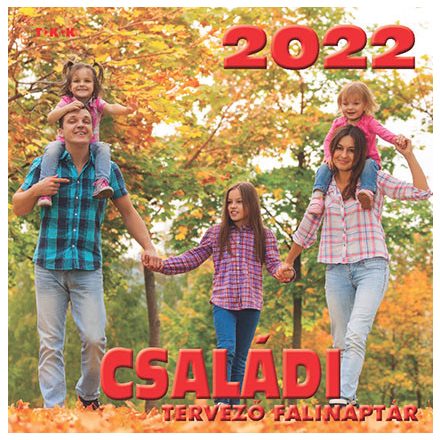 Családi tervező falinaptár 2022