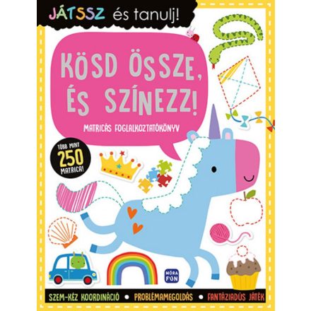 Játssz és tanulj! - Kösd össze, és színezz!