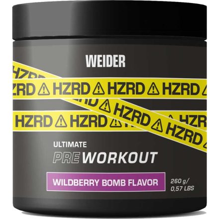 Weider HZRD Powder 260 g teljesítményfokozó - erdeigyümölcs