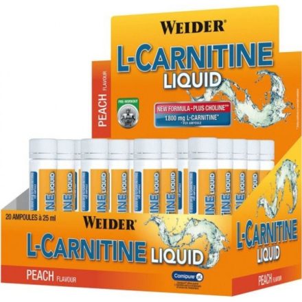 Weider L-Carnitine Liquid 1800 mg 500 ml (20x25 ml)