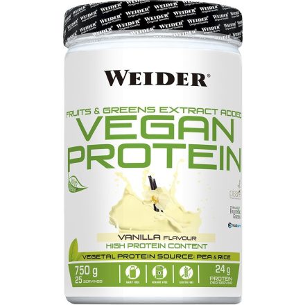 Weider Vegan Protein 750 g vegán fehérjepor - vanília