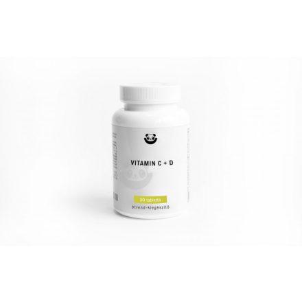 Panda Nutrition - Vitamin C + D (90 tabletta)