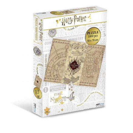 Harry Potter puzzle 1000 db-os "Tekergok térképe"