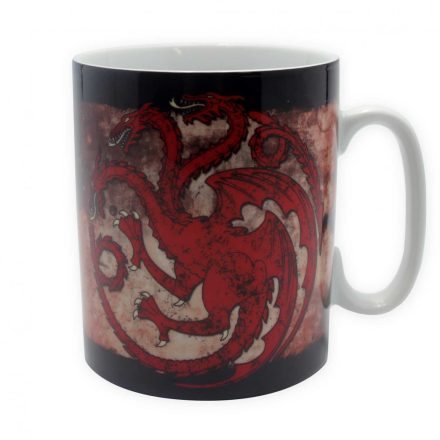 GAME OF THRONES - bögre - 460 ml - Targaryen