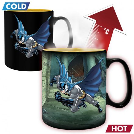 DC COMICS - Höre változó bögre - 460 ml - Batman & Joker