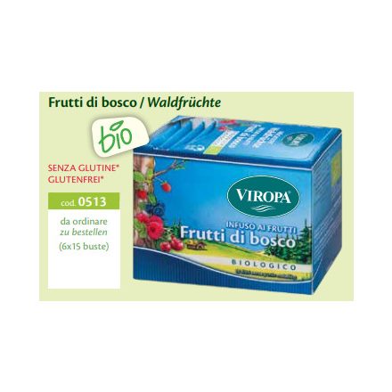 VIROPA Erdei gyümolcs tea 15 filter/doboz