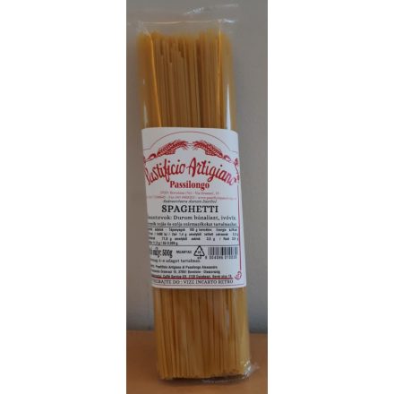 Durum száraztészta spagetti Passilongo