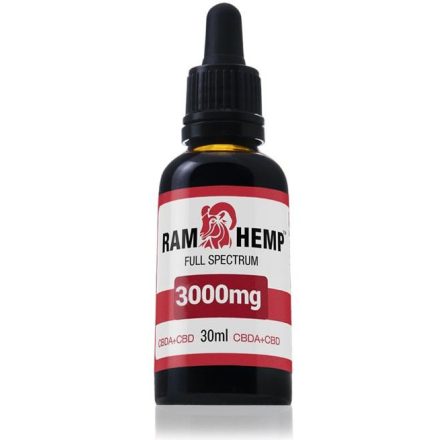 RAMHEMP 3000mg Full Spektrum CBDA + CBD olaj 30ml ( 10% )