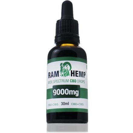 RAMHEMP 9000mg Wide Spectrum CBD+CBG olaj 30ml ( 10% )