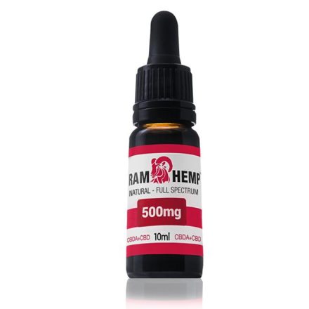 RAMHEMP 500mg Full Spektrum CBDA + CBD olaj 10ml  ( 5% )