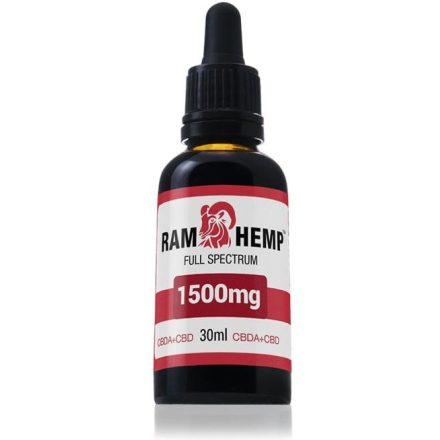 RAMHEMP 1500mg Full Spektrum CBDA + CBD olaj 30ml ( 5% )