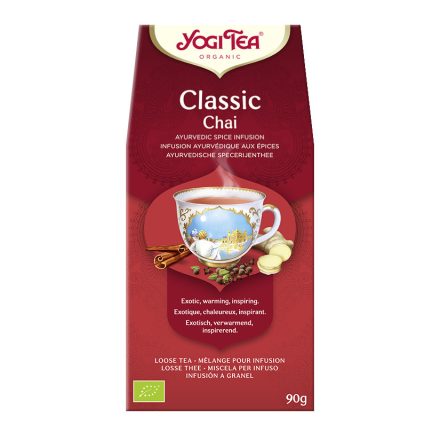 Yogi Tea® Klasszikus szálas chai bio tea 90g