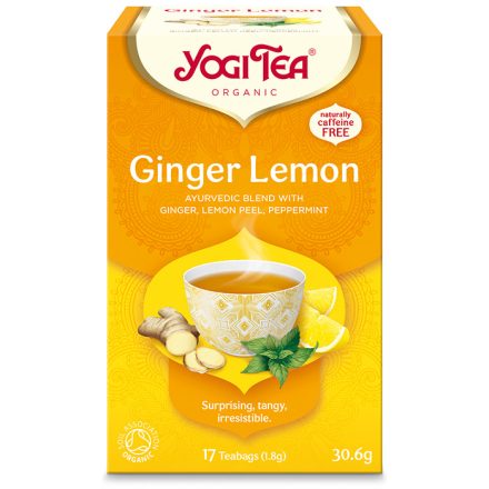 Yogi Tea® Citromos gyömbér bio tea