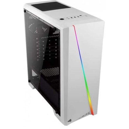 Számítógépház Aerocool Cylon RGB ATX Fehér Ablakos