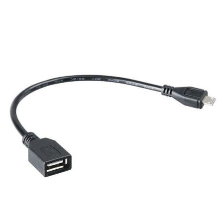 Kábel USB Átalakító Akasa USB 2.0 A (Female) - micro B (Male) OTG Adapter