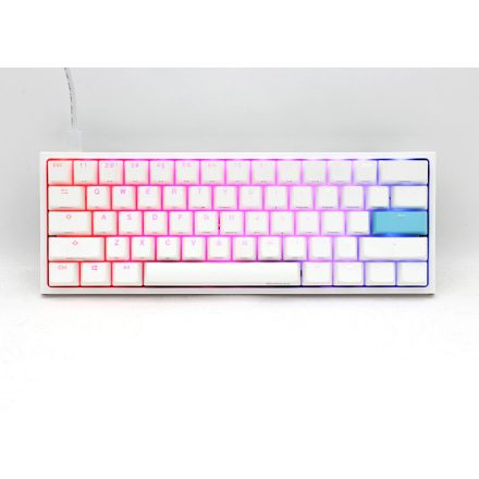 Billentyűzet Ducky ONE 2 Mini MX Speed Silver RGB LED Magyar (HU) Fehér