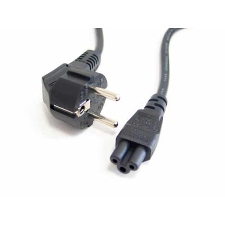 Kábel Táp Kolink Europlug (Male) - C5 (Female) 1.5m Notebook Földelt (Tápkábel)