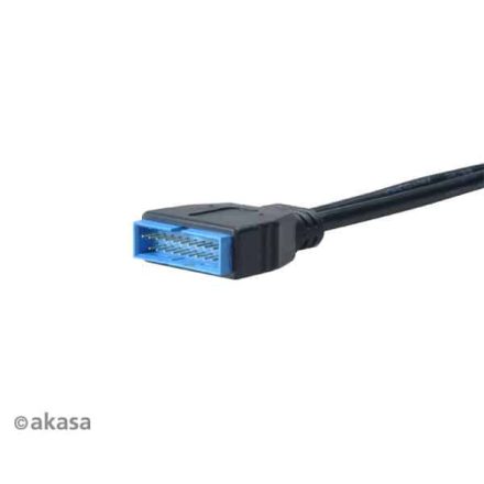 Kábel USB Átalakító Akasa USB 2.0 (Female) - USB 3.0 (Male) Belső