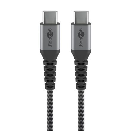 Kábel USB Összekötő Goobay USB 2.0 Type-C (Male) - 2.0 Type-C (Male) 15W 1m