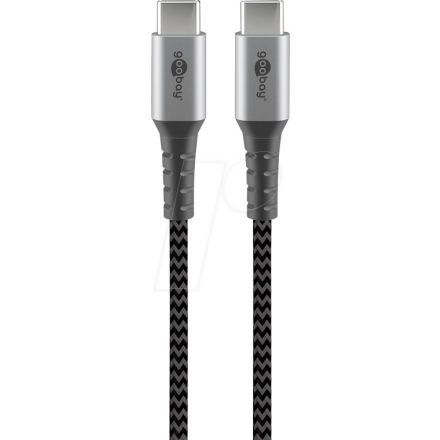 Kábel USB Összekötő Goobay USB 2.0 Type-C (Male) - 2.0 Type-C (Male) 15W 2m