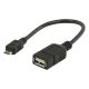 Kábel USB Átalakító Kolink USB 2.0 A (Female) - micro B (Male) OTG Adapter