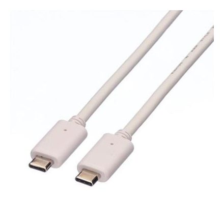 Kábel USB Összekötő Value USB 3.1 Type-C (Male) - 3.1 Type-C (Male) 100W 0.5m