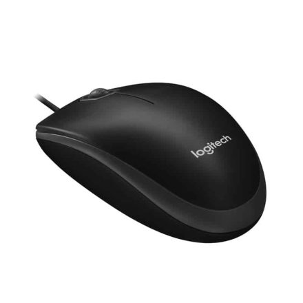 Egér Logitech B100 Optikai USB Fehér