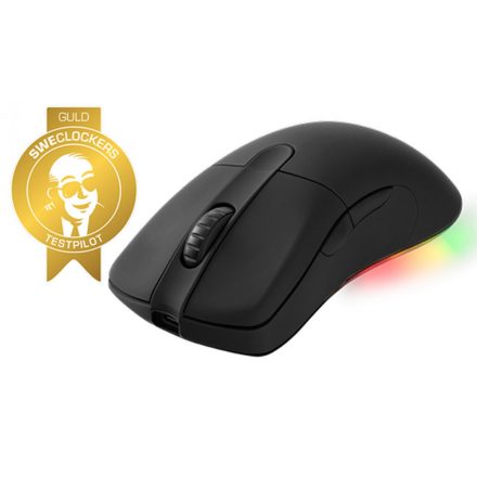 Egér DELTACO GAMING DM430 Optikai Wireless RGB Fekete