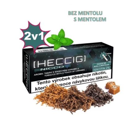 Heccig Nicco Karamell 2in1 ízhatású nikotinos hevítőrúd - doboz