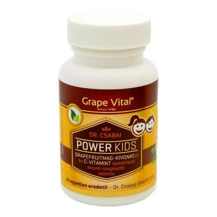 Grape Vital® Power Kids tabletta