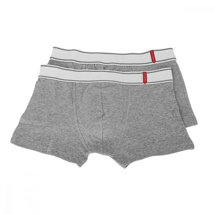 Dressa 133 pamut férfi boxer short - melírszürke - 2db | XL