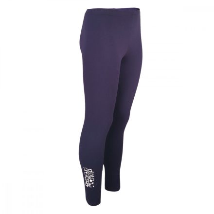 Dressa Jersey női pamut leggings - lila | S