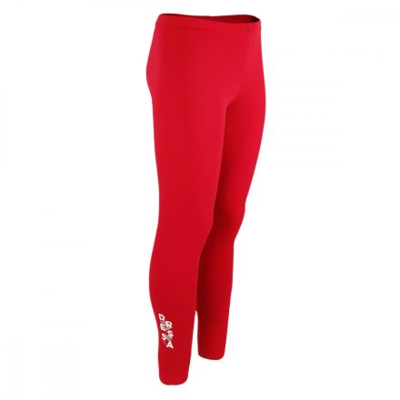 Dressa Jersey női pamut leggings - piros | S