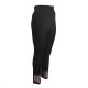 Dressa Active görög mintás magas derekú jóga fitness leggings - fekete | XS