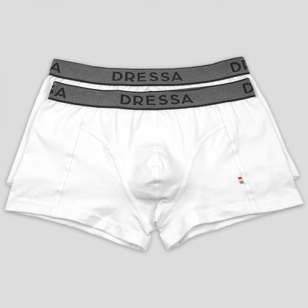 Dressa 131 Anatomy pamut férfi boxeralsó - fehér - 2db | L