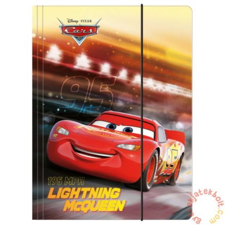 Verdák A/4 gumis mappa - Lightning McQueen