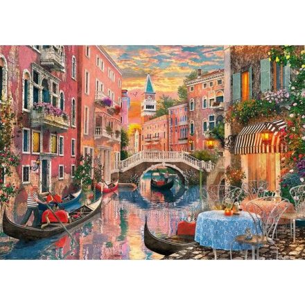 Velencei naplemente 6000 db-os puzzle - Clementoni