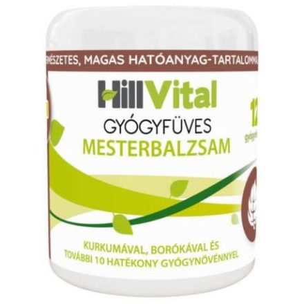 HillVital Gyógyfüves Mesterbalzsam