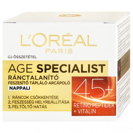 LORÉAL Age Specialist Arckrém 45+ Nappali 50ml