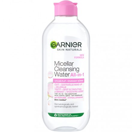 Garnier Skin Naturals Micellás víz 3in1 400ml Érzékeny bőrre