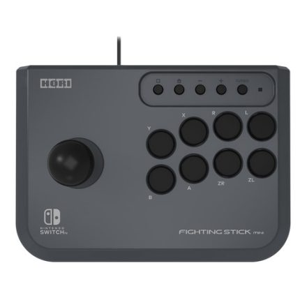 Hori Fighting Stick Mini, Nintendo Switch/OLED, PC, Arcade, Szürke, Vezetékes kontroller