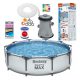 Bestway Steel Pro Max Ground Pool fémvázas medenceszett - 305 x 76 cm