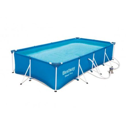 Bestway Steel Pro Ground Pool fémvázas medenceszett - 400 x 211 x 81 cm