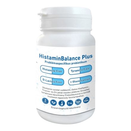 HistaminBalance Plus problémaspecifikus probiotikum (60 db) - Napfényvitamin